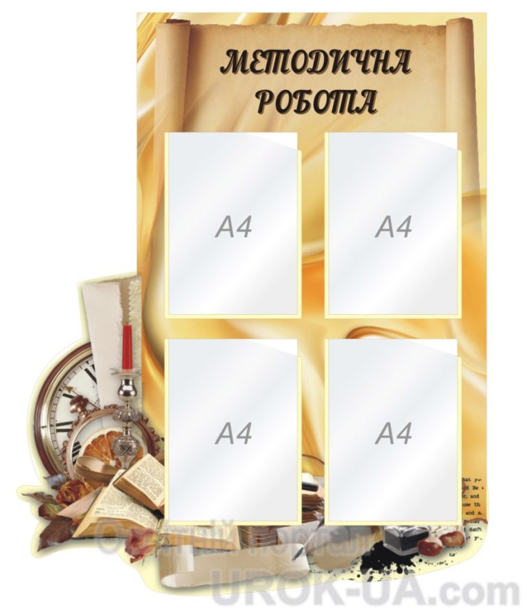 Оновлюйте знання: сучасне оформлення кабінету методиста