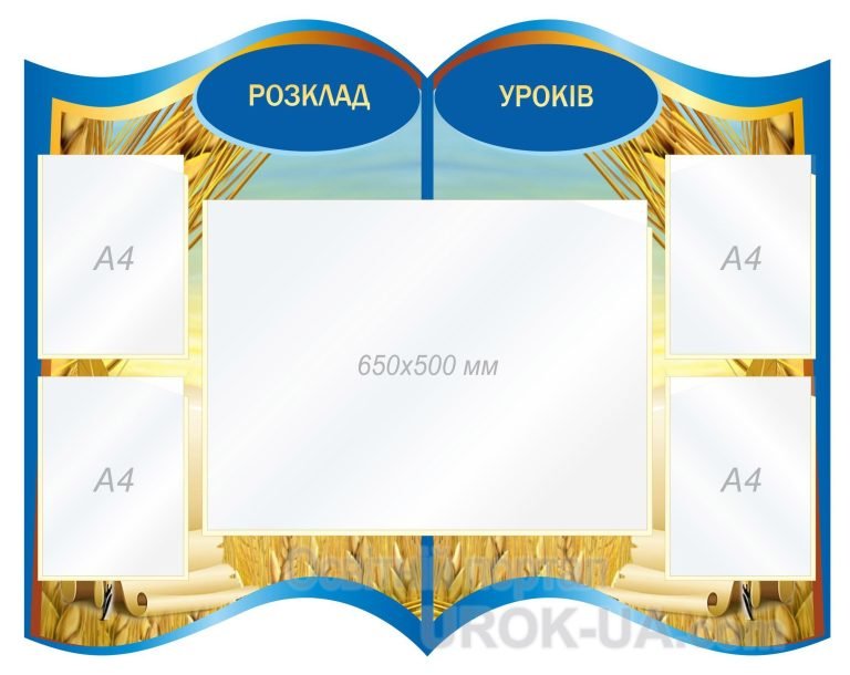 Оновлення шкільного розкладу: стильні стенди для класу