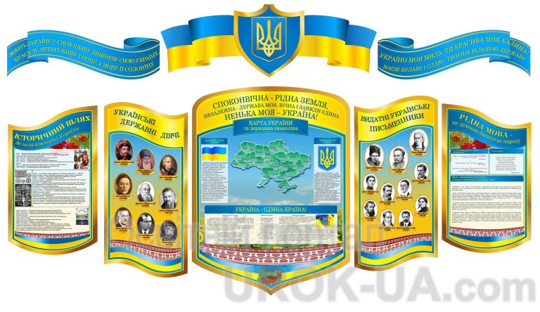 Патріотичне оформлення шкільного кабінету історії