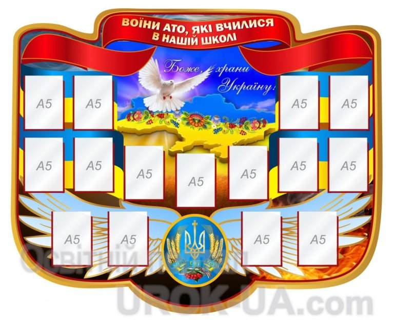 Вшануймо героїв: новий стенд у нашій школі