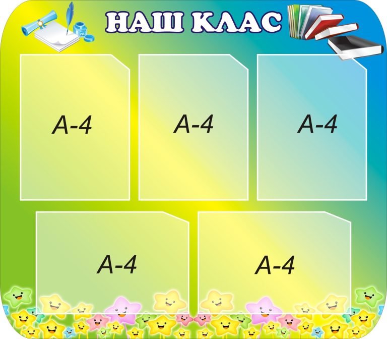Яскравий стенд для вашого класу: ідеї оформлення