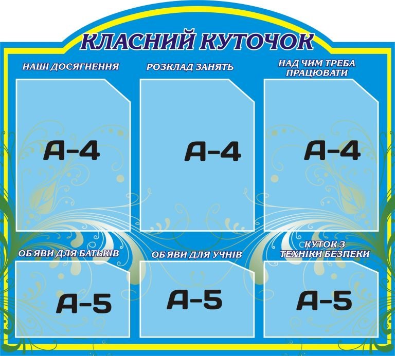 Стенд'Класний куточок'