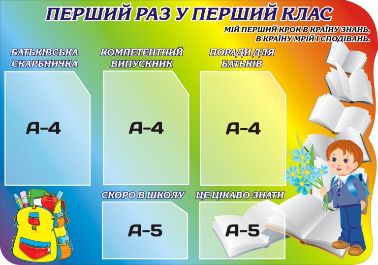 Оформлення першого класу: корисні поради для батьків
