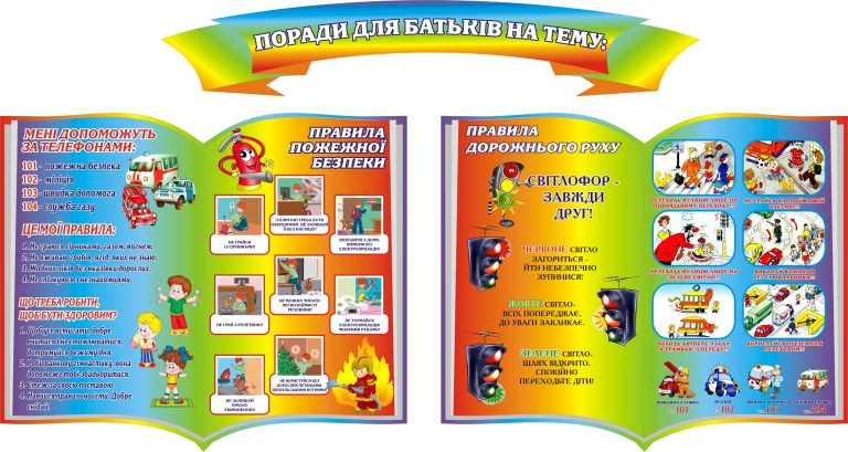 Правила безпеки для школярів та їх батьків