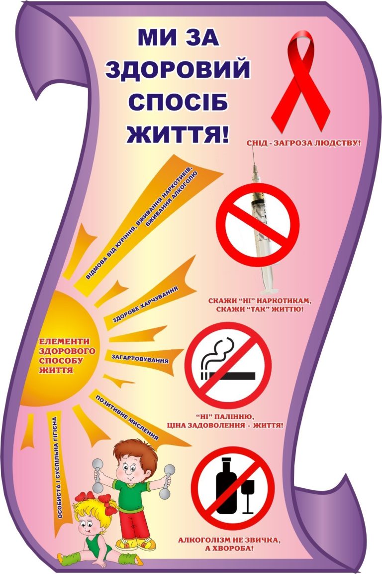 Натхнення для здорового способу життя в школі