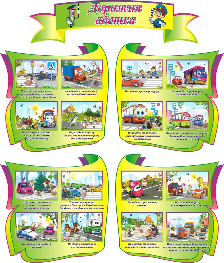 Безпечний шлях до школи: дорожня абетка для дітей