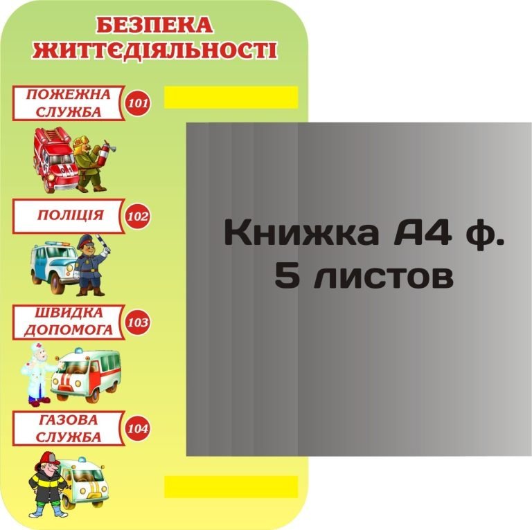 Стенд'Безпека життєдіяльності'