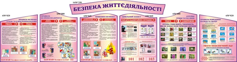 Правила безпеки для шкільного життя та дому