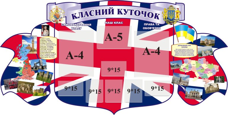 Ідеї для оформлення кабінету: класний куточок