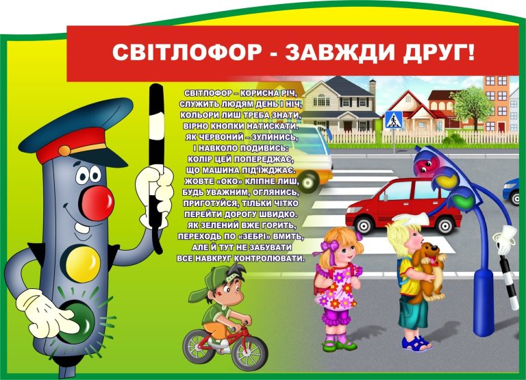 Безпека на дорозі: знай свого світлофора