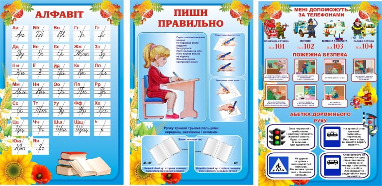 Комплект стендів для ефективного навчання та безпеки