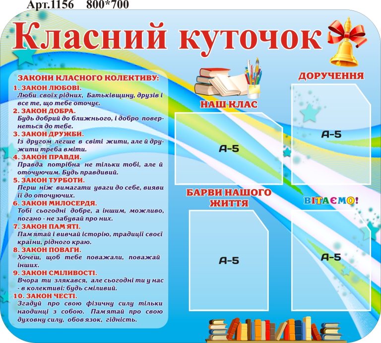 Закони класного колективу: моральні цінності для учнів