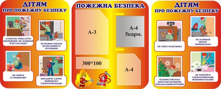 Правила пожежної безпеки для школярів: прості поради