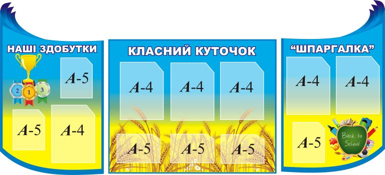 Шкільні стенди для натхнення та досягнень учнів