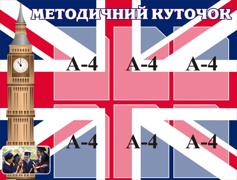 Інтерактивний куточок з англійської мови для школи