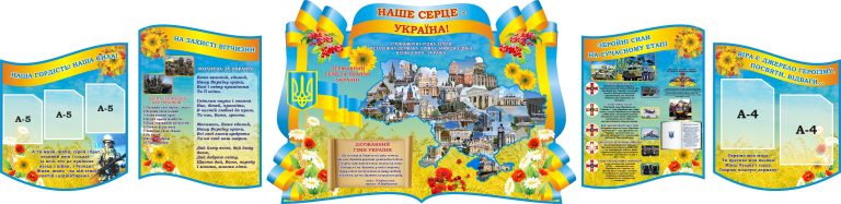 Патріотичне оформлення шкільних кабінетів України