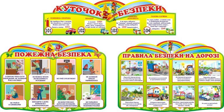 Як облаштувати шкільний куточок безпеки для учнів