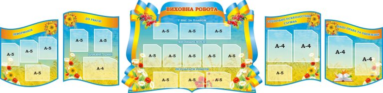 Сучасні стенди для вашого шкільного кабінету