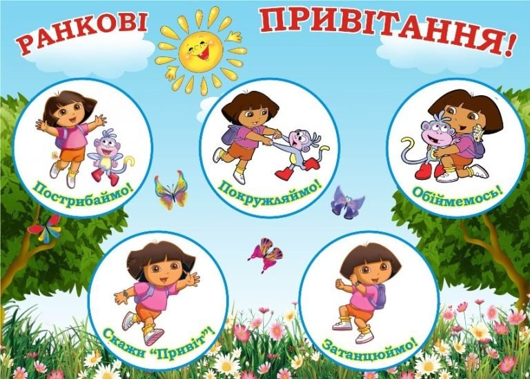 Веселі ранкові привітання для шкільних друзів