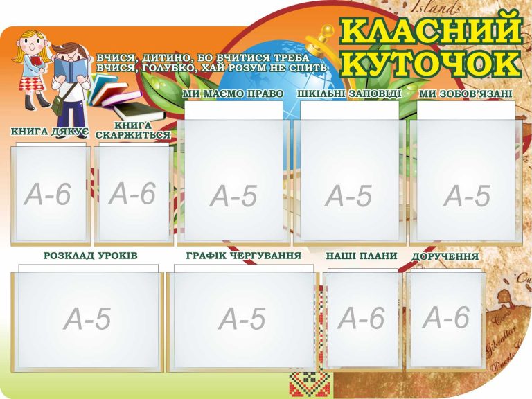 Класний куточок: створюємо атмосферу навчання разом!