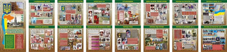 Екскурсія крізь історію України для шкільних кабінетів