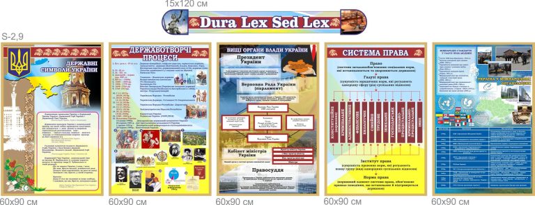 Інтерактивні стенди для вивчення правознавства в школі