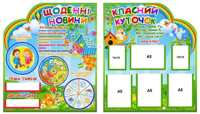 Яскраві стенди для класної кімнати: натхнення для вчителів