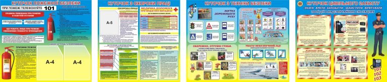 Безпека в школі: ефективні стенди для навчальних кабінетів