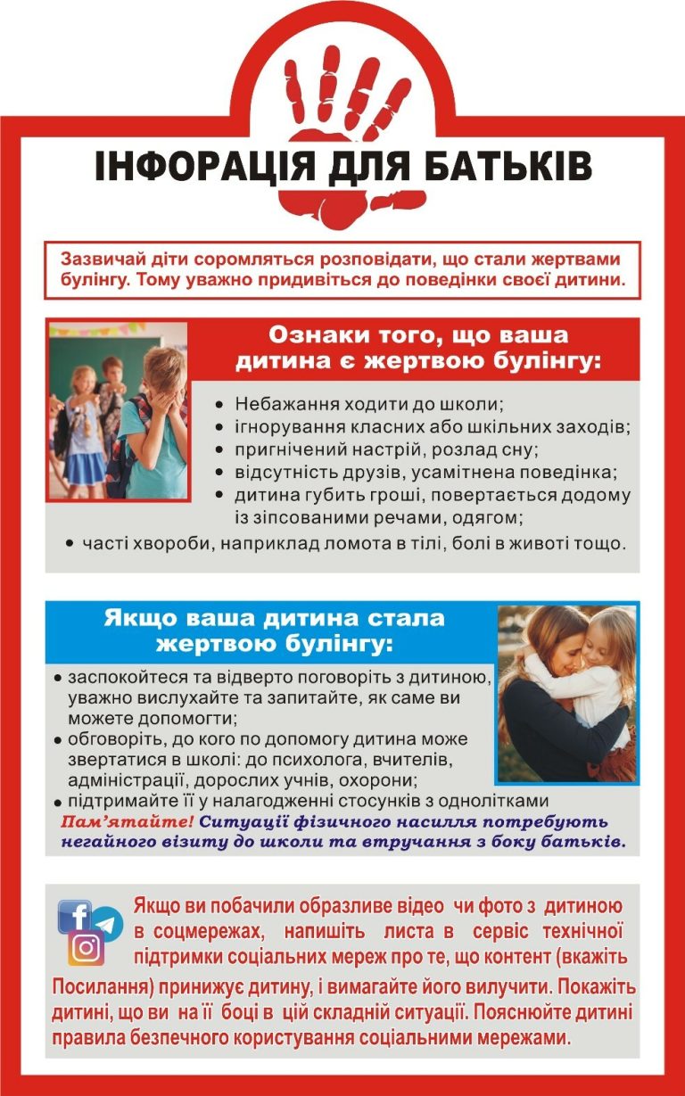 Як розпізнати та запобігти булінгу в школі