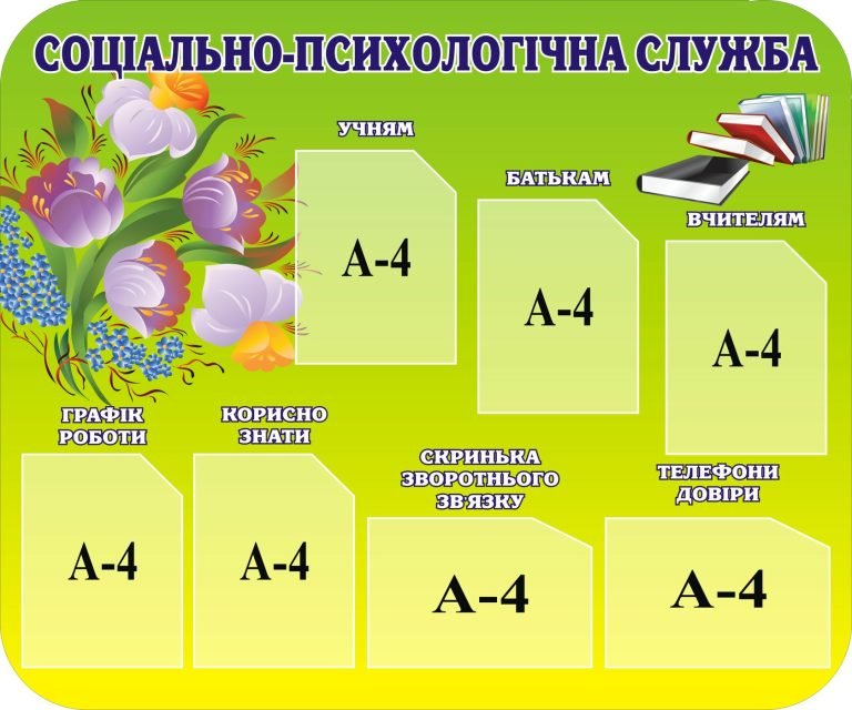 Інтерактивний стенд для шкільної соціально-психологічної служби
