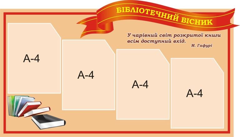 Оформлення бібліотеки: натхнення для творчого навчання