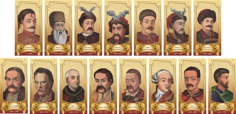 Історичні постаті України для шкільного кабінету історії