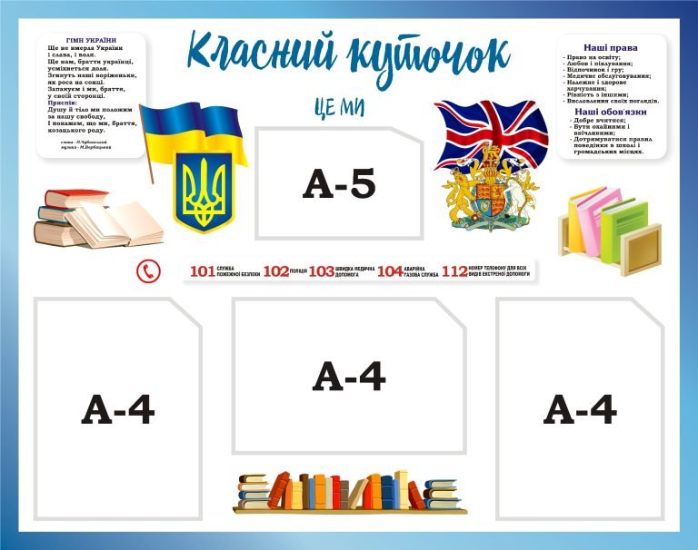 Інтерактивний куточок класу: для успішного навчання