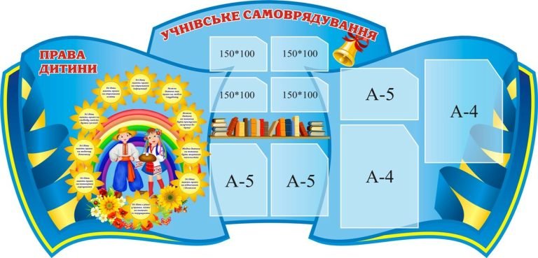 Оформимо шкільний кабінет: стенд про права дитини